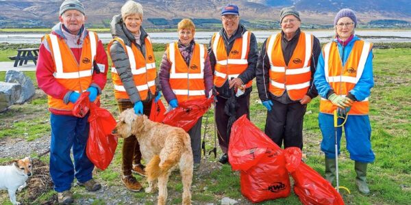 Local pride saw thousands of volunteers gather in towns and villages across Kerry last week for the annual KWD County Clean-Up